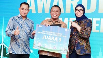 PLN UID Lampung Raih Juara 3 Kinerja Operasional  Regional Sumkal Semester 1 thn 2026