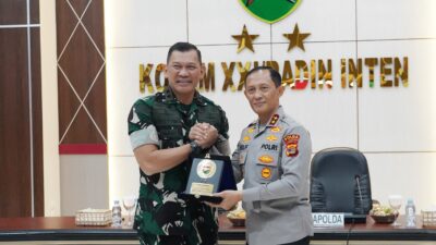 Kolaborasi Kodam XXI/RI dan Polda Lampung Untuk Program Pemerintah