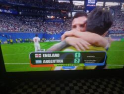 Mental sang Juara,  Di Menit menit Terakhir Argentina kalahkan Inggris. 2-1.