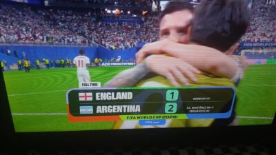 Mental sang Juara Di Menit menit Terakhir Argentina kalahkan Inggris.
