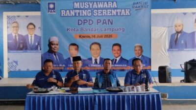 DPD PAN Gelar Musran Serentak  , Ajang Konsolidasi Perkuat Struktur Partai.