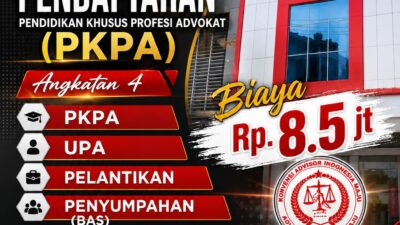 BPP KAIM Buka PKPA Angkatan ke IV ,Paket Lengkap  Hingga Prnyumpaan ,Siapkan Lahirnya Advokat Propisional