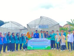 Mahasiswa ITS Nadhatul ulama Lampung Laksanakan KKN Di Sekolah SMKN SPP Natar Lampung Selatan.