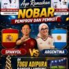 wagub Jihan Nurlela Jagokan Argentina  Sedangkan Sekdaprov Jagokan Spanyol  pada PD 2026.