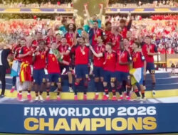 Spanyol Juara Piala Dunia 2026 ,Dalam Perpanjangan waktu 1-0 ,Untuk Spanyol