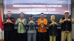 Bangun Kepercayaan masyarakat, Pemprov Lampung Kukuhkan Penggerak Partisipasi Sensus Ekonomi 2026.