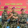 Danbrigif 4 Mar/BS Pimpin Sertijab Empat Jabatan Strategis di Lingkungan Brigif 4 Mar/BS*