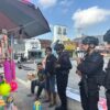 Jaga Kondusivitas Wilayah, Detasemen Gegana Satbrimobda Lampung Gelar Patroli Dialogis