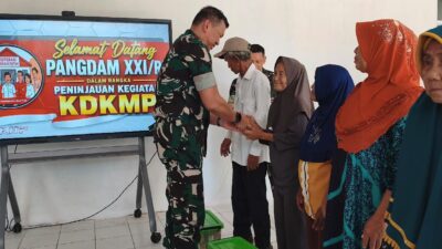 Pangdam XXI/RI Cek Langsung Finishing KDKMP Tampang Muda