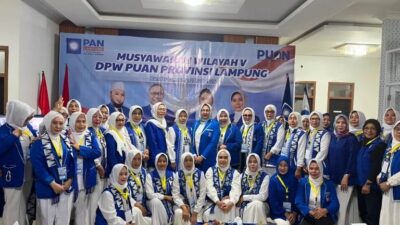 Imelda Resmi Nakodai DPW PUAN LAMPUNG, Ajak Kader konsolidasi sampai Akar Rumput
