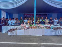 Kapolda Lampung dan Jajaran Forkopimda Musnahkan Narkoba Senilai Rp264,9 Miliar dan Senjata api rakitan