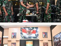 Danbrigif 4 Mar/BS Perkuat Kolaborasi Pertahanan Melalui Audiensi dengan Pangdam