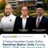 Bursa Pemilihan Rektor Unila Mulai Memanas