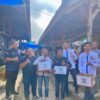 Wujud Aksi Nyata Pemuda, Karang Taruna Kecamatan Blambangan Umpu dan Gunung Sangkaran Turun ke Jalan Bantu Pengobatan Warga