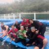 Menantang Ombak dan Hujan demi Surga Tersembunyi Teluk Lampung.