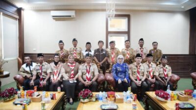 Bupati Ayu Asalasiyah Terima Audiensi Kwarcab Pramuka Way Kanan, Bahas Persiapan Jamnas XII Hingga Penghargaan Pancawarsa