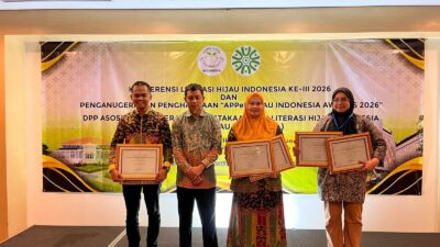 SMA YP UNILA RAIH  ANUGERAH SEKOLAH HIJAU (GREEN SCHOOL AWARD) 2026 DARI APPeL HIJAU INDONESIA