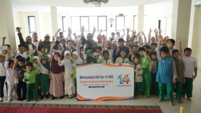 *14 Tahun Mengabdi,IWO Berbagi Kebahagiaan di SD Muhammadiyah Bukit Duri