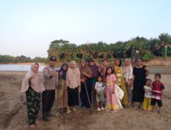 Polsek Negara Batin Imbau Warga Waspada Saat Bermain dan Mandi di Sungai Karta Jaya