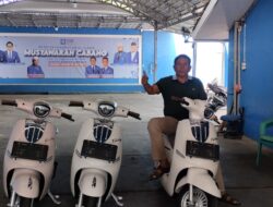 Tiga Dpc Kota Bandarlampung Terima Motor dari Aleg DPR RI PUTRI ZULHAS.