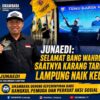 Onwer Minang Indah Bung H.Junaedi DUKUNG  Ketua Karang  Taruna Provinsi Lampung Yang Baru