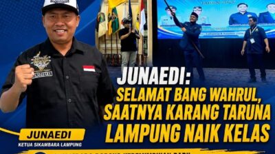 Onwer Minang Indah Bung H.Junaedi DUKUNG  Ketua Karang  Taruna Provinsi Lampung Yang Baru