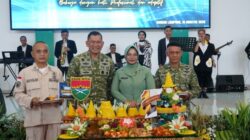 Syukuran HUT Ke-1 Kodam XXI/Radin Inten, Tegaskan Komitmen “Bekerja Dengan Hati”
