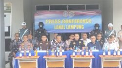 Tim Satgas BKO Lanal Lampung Gagalkan Peredaran Ribuan Liter Miras Ilegal di Pelabuhan Bakauheni