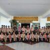 Umi Laila Pimpin Apel Pelepasan Kontingen Kwarcab Pringsewu Jambore Nasional XII