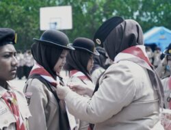 Wabup Pringsewu Buka Perkemahan PTA & Ujian SKU Pramuka Penegak Calon Bantara