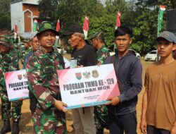 TMMD Ke-129 Kodim 0410/KBL Resmi Ditutup, Pengabdian TNI Bersama Rakyat Tinggalkan Jejak Nyata bagi Masyarakat Pinang Jaya