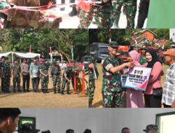 Kasrem 043/Gatam Dampingi Kasdam XXI/RI Tutup TMMD ke-129 di Bandar Lampung