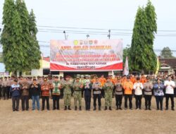 Antisipasi Kebakaran Hutan dan Lahan, Polres Way Kanan Gelar Apel Kesiapsiagaan