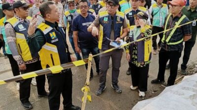 Gubernur Lampung & Bupati Pringsewu Tinjau Progres Perbaikan Jalan Provinsi