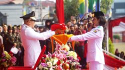 Gubernur Mirza Pimpin Upacara HUT ke-81 RI Tingkat Provinsi Lampung, Kobarkan Semangat Indonesia Berdaulat, Adil dan Makmur