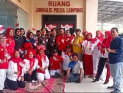 peringati HUT RI ke-81, Jurnalis Polda Lampung Gelar Lomba dan Doa Rasa Syukur