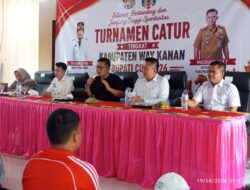 Cari Bibit Pecatur Berprestasi, Pemkab Way Kanan Apresiasi Gelaran Turnamen Catur Bupati Cup