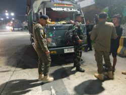 Jaga Pasokan Pangan, Satpol PP Provinsi Lampung dan Satgas TNI Pantau Pengiriman Gabah di Bakauheni