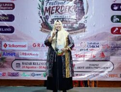 Wabup Pringsewu Umi laila Buka Festival Merdeka 2026