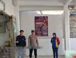 Cegah Karhutla di Musim Kemarau, Bhabikamtibmas Polsek Umpu Semenguk Pasang Banner Himbauan