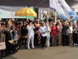 Disdikbud Lampung All-Out Meriahkan Festival Krakatau, Ribuan Pelajar SMA-SMK Turun ke Jalan