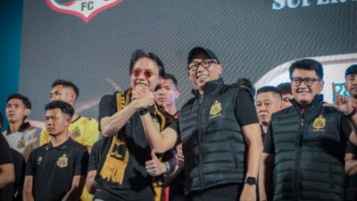 Gubernur Mirza  Hadiri sekaligus launching Tean & Jersey Bhayangkara Presisi Lampung FC