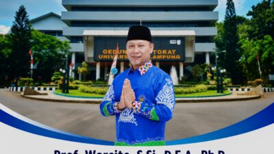 Menata Unila agar Berakar di Lampung, Mandiri, Berdampak bagi Negeri, dan Berjejaring dengan Dunia