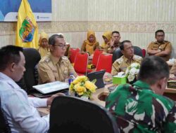 Staf Ahli Gubernur Lampung Bidang Politik, Hukum, dan Pemerintahan Pimpin Rapat Koordinasi Pengendalian Inflasi Daeeah
