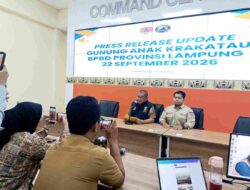 Status Aktivitas Terkini Gunung Anak Krakatau  Menurun Jadi Waspada