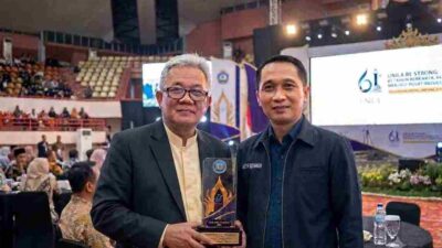 JMSI Provinsi Lampung Menerima Anugerah Unila Be Strong 2026 Untuk Kategori Kerjasama Berdampak