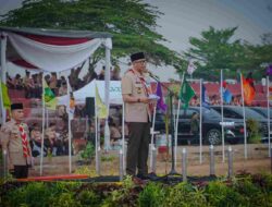 Peringatan Hari Pramuka ke-65  Mengusung Tema “Memantapkan Langkah Organisasi Mendukung Swasembada Pangan Menuju Indonesia Emas 2045
