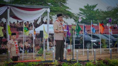 Peringatan Hari Pramuka ke-65  Mengusung Tema “Memantapkan Langkah Organisasi Mendukung Swasembada Pangan Menuju Indonesia Emas 2045