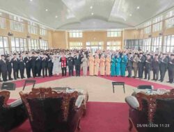 Lantik 234 Pejabat, Bupati Way Kanan Tegaskan 4 Pesan Penting: Jabatan Adalah Amanah