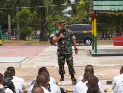 Motivasi : Kasdam XXI/RI Berikan Arahan 1.096 Calon Prajurit TNI AD Lolos Seleksi